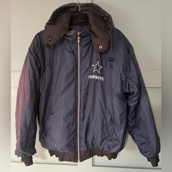 Vintage Pro Player Dallas Cowboys Reversible Jacket - Picture 8 of 12